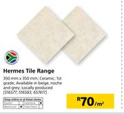 Hermes Tile Range-350mm x 350mm Per Sqm