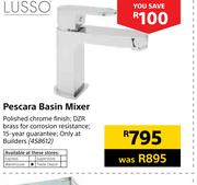 Lusso Pescara Basin Mixer