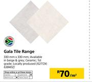 Gala Tile Range-330mm x 330mm Per Sqm