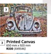 Designhouse Printed Canvas 650mm x 920mm