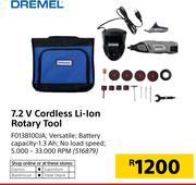 Dremel 7.2V Cordless Li-Ion Rotary Tool F0138100JA