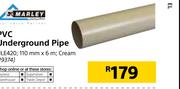 PVC Underground Pipe ULE 420