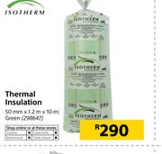 Isotherm Thermal Insulation 135mmX1.2mX5m Green