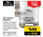 Fired Earth 20Ltr Severe Weather