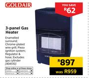 Goldair 3 Panel Gas Heater