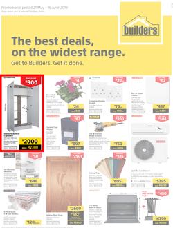 Builders Inland : The Best Deals On The Widest Range (21 May - 16 June 2019), page 1