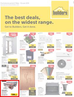 Builders Inland : The Best Deals On The Widest Range (21 May - 16 June 2019), page 1