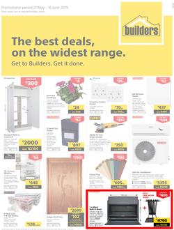 Builders Inland : The Best Deals On The Widest Range (21 May - 16 June 2019), page 1