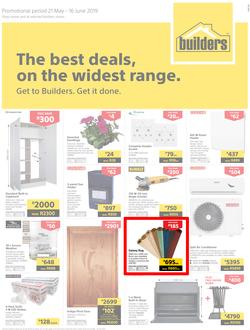 Builders Inland : The Best Deals On The Widest Range (21 May - 16 June 2019), page 1