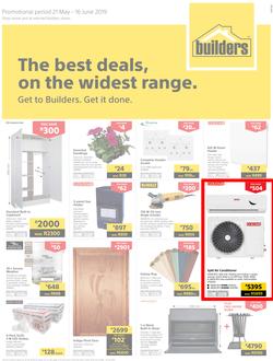 Builders Inland : The Best Deals On The Widest Range (21 May - 16 June 2019), page 1