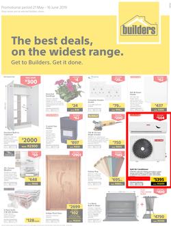 Builders Inland : The Best Deals On The Widest Range (21 May - 16 June 2019), page 1