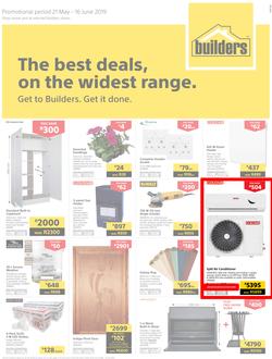 Builders Inland : The Best Deals On The Widest Range (21 May - 16 June 2019), page 1