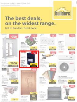 Builders Inland : The Best Deals On The Widest Range (21 May - 16 June 2019), page 1