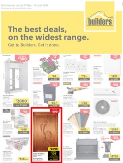 Builders Inland : The Best Deals On The Widest Range (21 May - 16 June 2019), page 1