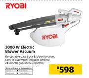 Ryobi 3000W Electric Blower Vacuum