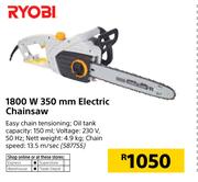Ryobi 1800W 350mm Electric Chainsaw