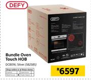 Defy Bundle Oven Touch Hob (Silver) DCB016