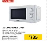 GoldAir 20Ltr Microwave Oven GMO-20
