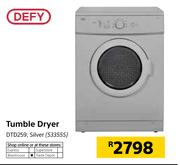 Defy Tumble Dryer (Silver)-DTD259 