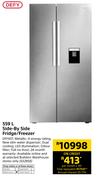 Defy 559Ltr Side By Side Fridge/Freezer DFF437