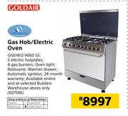 Goldair Gas Hob/Electric Oven GGEHEO 9060 SS