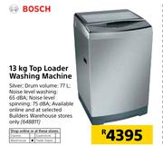 Bosch 13Kg Top Loader Washing Machine