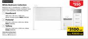Home & Kitchen White Headboard 1800mm x 40mm x 1360mm
