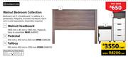 Home & Kitchen Walnut Headboard 1800mm x 40mm x 1360mm