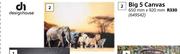 Designhouse Big 5 Canvas 650mm x 920mm