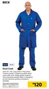 Beck Dust Coat Sizes 34-46
