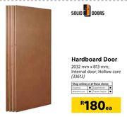 Solid Doors Hardboard Door 2032mmx813mm-Each