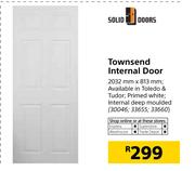 Solid Doors Townsend Internal Door 2032mmx813mm