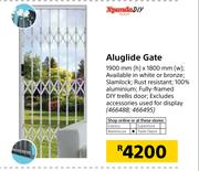 Xpanda DIY Aluglide Gate 1900mm (h)x1800mm (w)