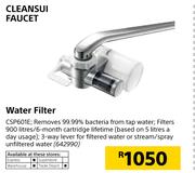 Cleansui Faucet Water Filter