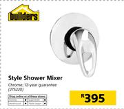 Builders Style Shower Mixer