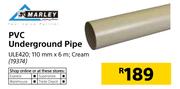 PVC Underground Pipe ULE 420