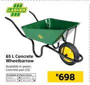 Lasher 65Ltr Wheelbarrow