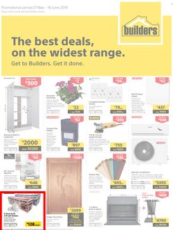 Builders PE : The Best Deals On The Widest Range (21 May - 16 June 2019), page 1