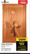 Indigo Pivot Door 1200mm x 2032mm