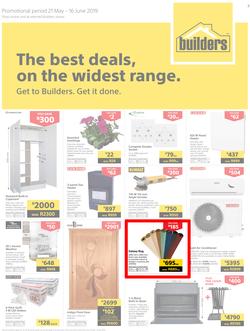 Builders Western Cape : The Best Deals On The Widest Range (21 May - 16 June 2019), page 1