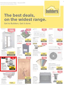 Builders Western Cape : The Best Deals On The Widest Range (21 May - 16 June 2019), page 1