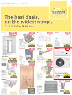 Builders Western Cape : The Best Deals On The Widest Range (21 May - 16 June 2019), page 1