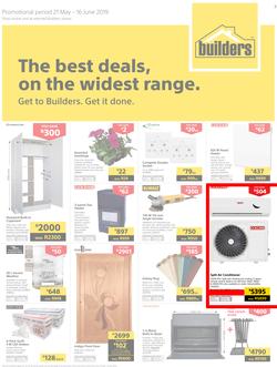 Builders Western Cape : The Best Deals On The Widest Range (21 May - 16 June 2019), page 1