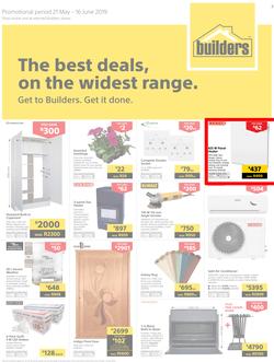 Builders Western Cape : The Best Deals On The Widest Range (21 May - 16 June 2019), page 1