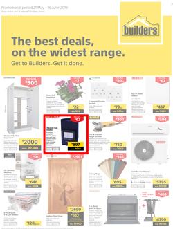 Builders Western Cape : The Best Deals On The Widest Range (21 May - 16 June 2019), page 1