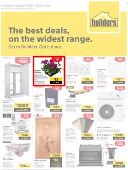 Builders Western Cape : The Best Deals On The Widest Range (21 May - 16 June 2019), page 1