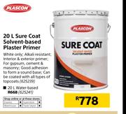 Plascon 20Ltr Sure Coat Water Based Plaster Primer