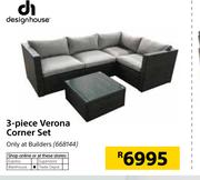 Design House 3 Piece Verona Corner Set