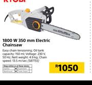 Ryobi 1800W 350mm Electric Chainsaw