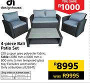 Design House 4 Piece Bali Patio Set